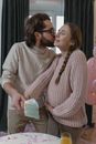 A Couple Kissing