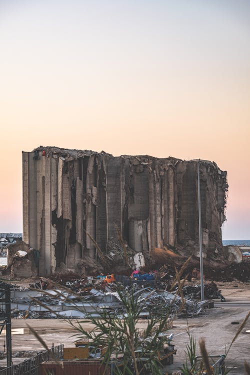 Destroyed Buildings in an Urban Area