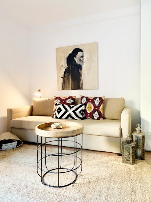 A Simple Interior Design Of Living Room