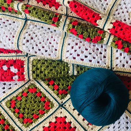 Handmade crochet piece, photo by Mara Cotta on Pexels