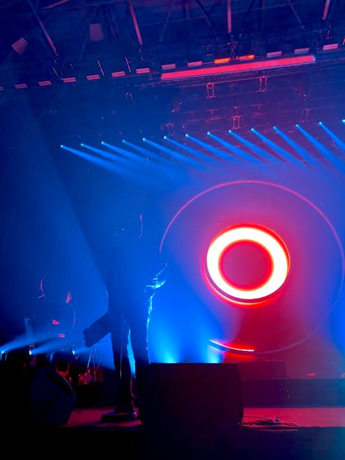 Free stock photo of circle, colors, concert Stock Photo