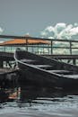 White and Black Boat on Water