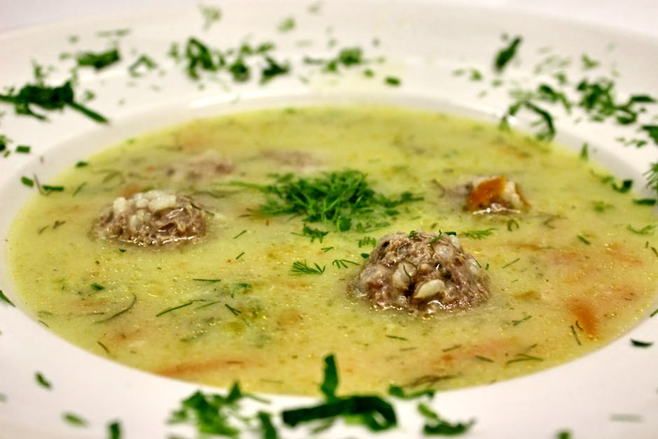 Free stock photo of greek soup, juvarelakia soup, soup
