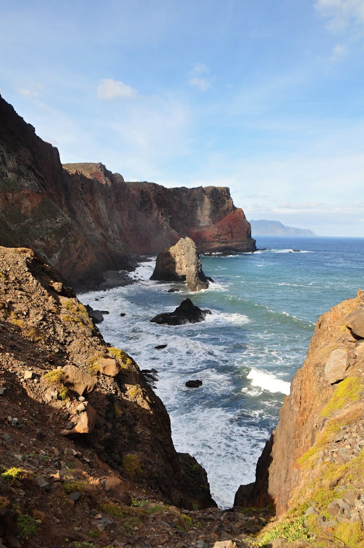 Scenic View Of The Famous Point Of Saint Lawrence In Portugal