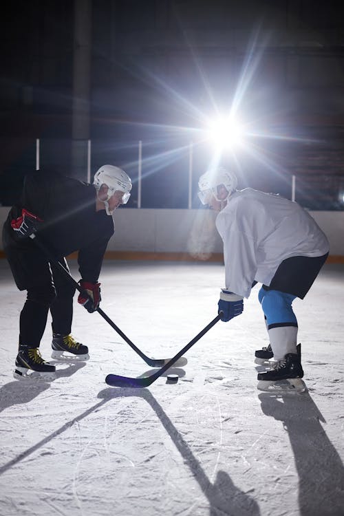 Men Playing Hockey