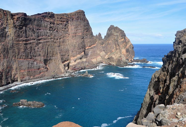 Scenic View Of The Famous Point Of Saint Lawrence In Portugal