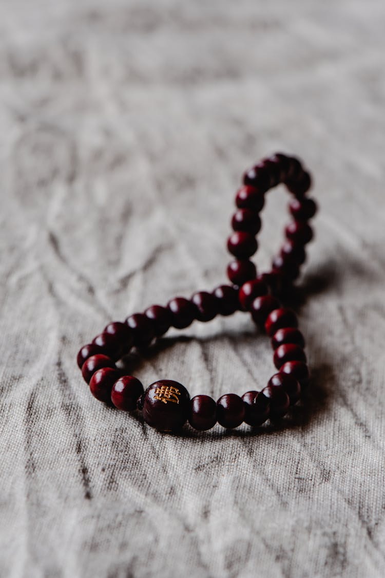 A Wooden Prayer Beads