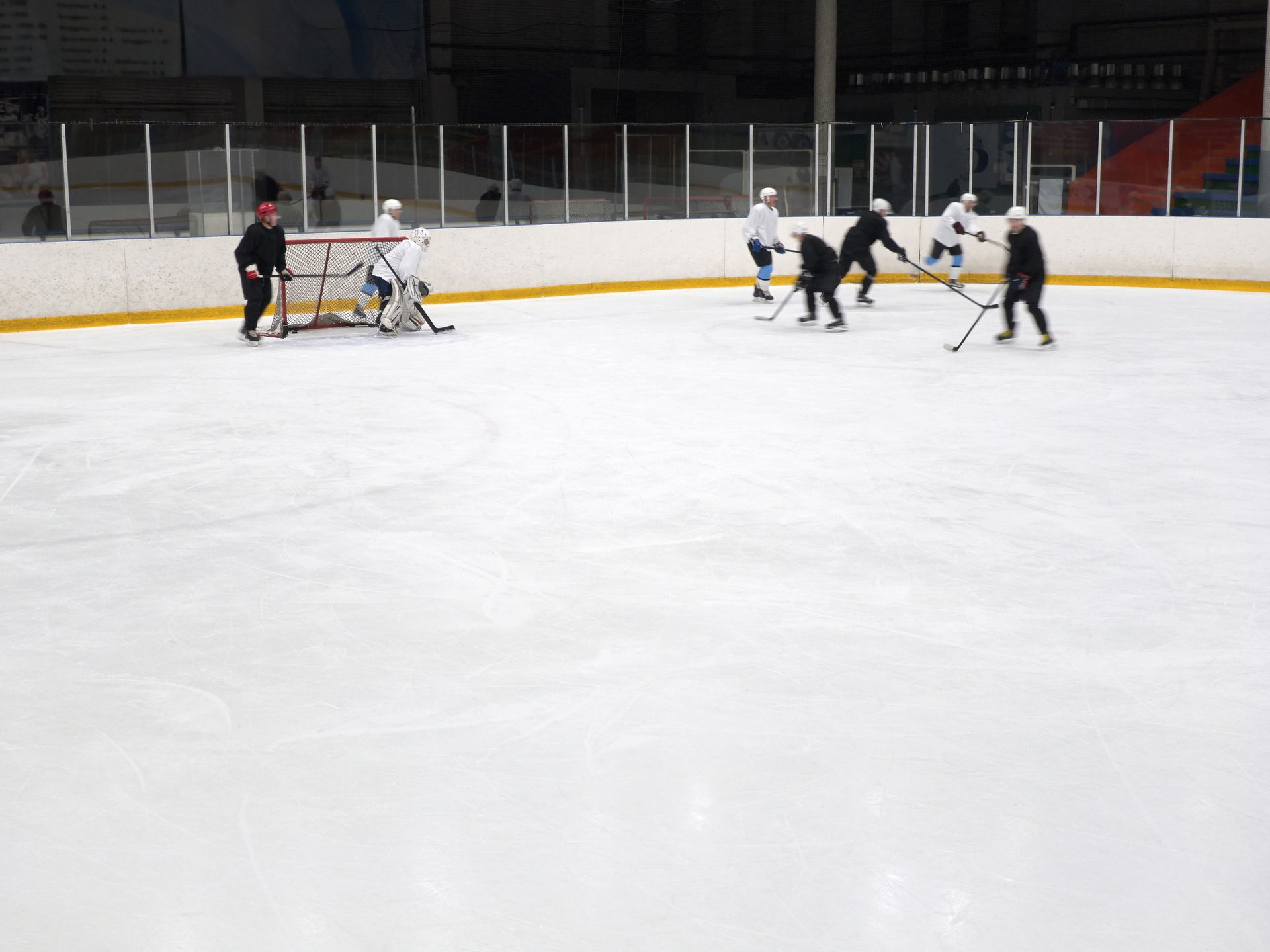People Playing Ice Hockey