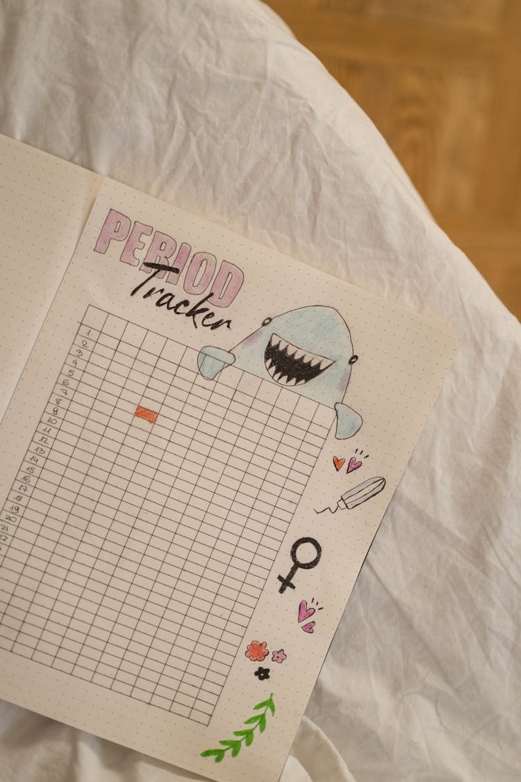 A Notebook For Period Tracker