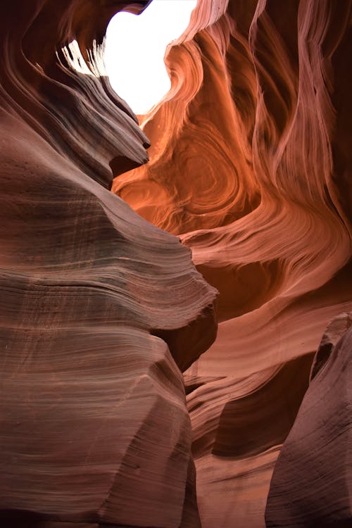 Close-Up Shot of Rock Formation