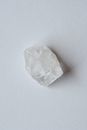 White Stone on White Surface