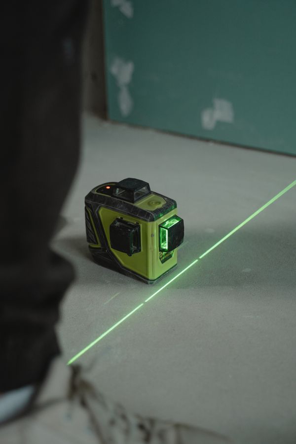 Laser nivelman ile eğim ölçümü - Ural Altyapı Tünel