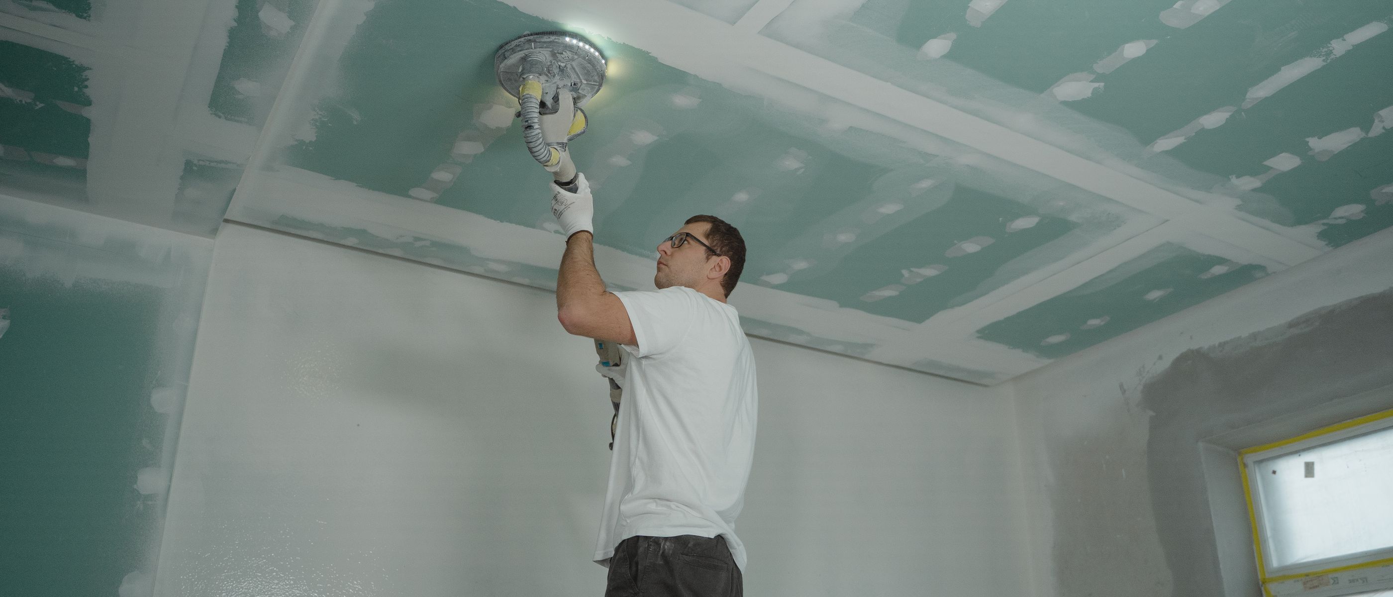 Exterior Painting in St John's Wood — clean edges cut in around trim and sockets