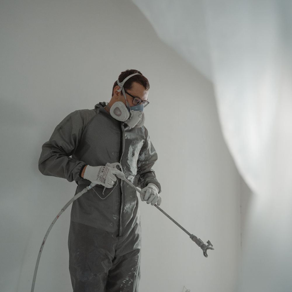 Painters and Decorators in Crossness — clean edges cut in around trim and sockets
