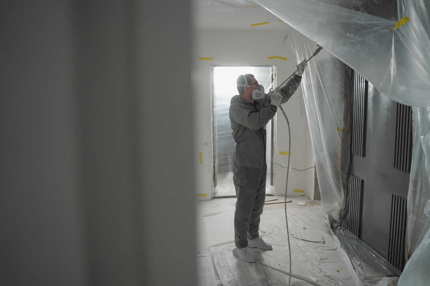 Spray Foam Insulation Application