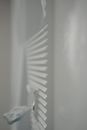 White Window Blinds on Window