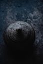 Black Round Ball on Black Surface
