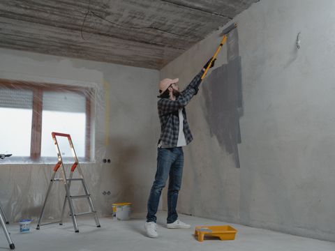 Demolition and waterproofing of a bathroom wet area