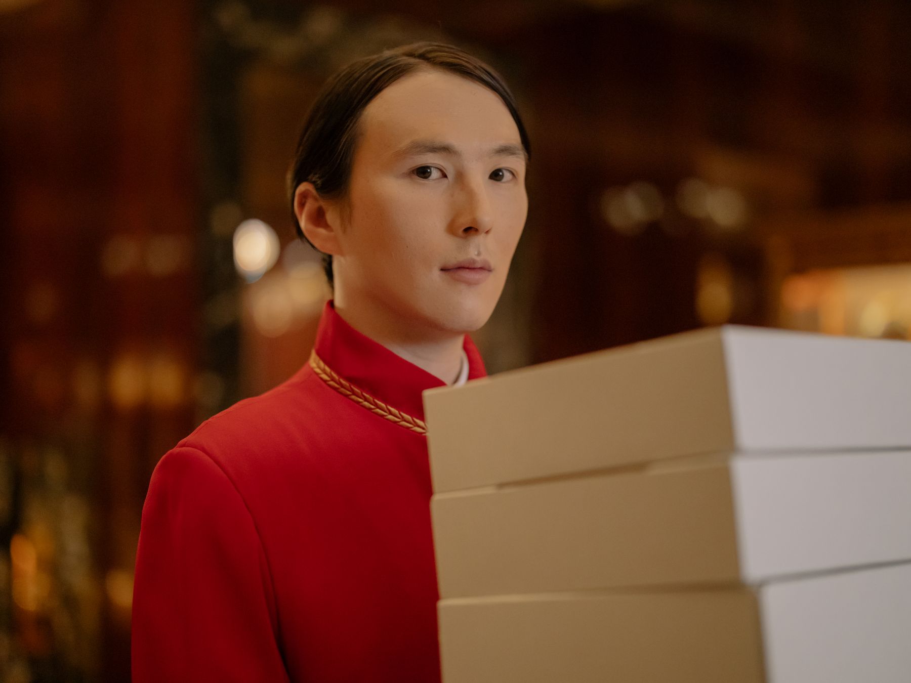 Abercarn — professional movers carrying furniture on a house move