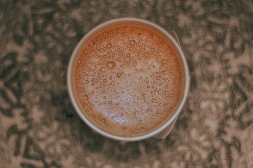 Foto profissional grátis de café, cappuccino, círculo de café