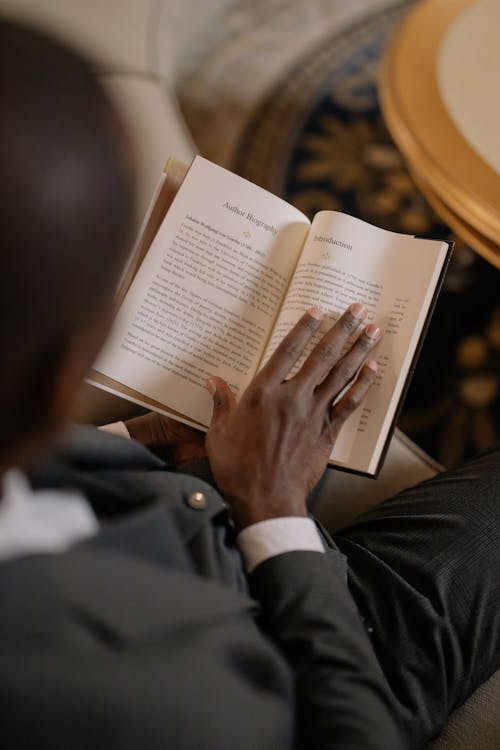 Man Reading a Book