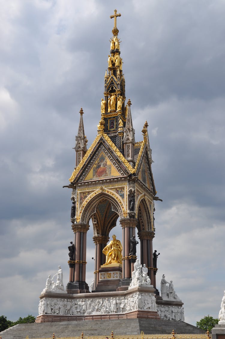 The Albert Memorial Monument In London