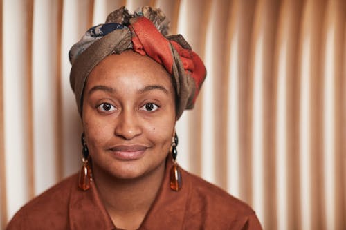 Ingyenes stockfotó afro-amerikai nő, arc, fejkötő témában