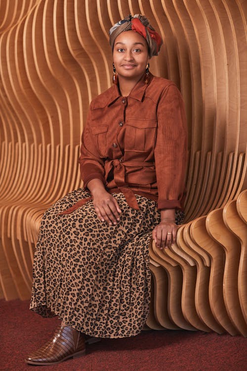 Ingyenes stockfotó afro-amerikai nő, barna hosszú ujjú, divat témában