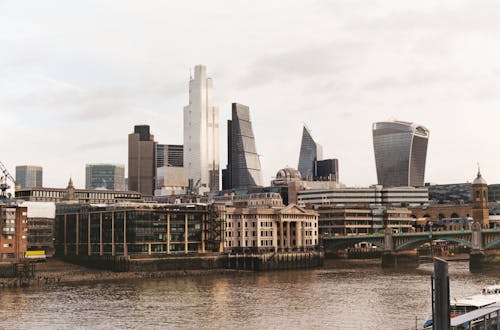 White Sky over the City of London