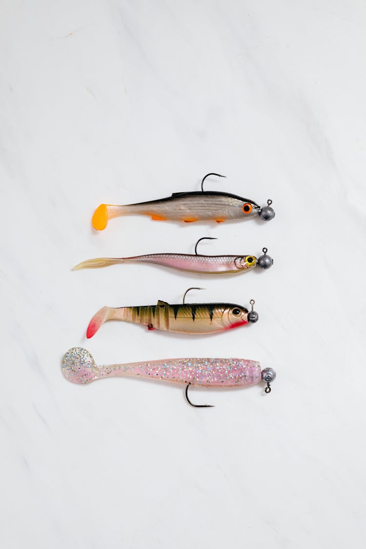 Close-up Photo Of Fishing Lures