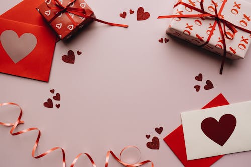 Základová fotografie zdarma na téma dárek, den sv. Valentýna, karta