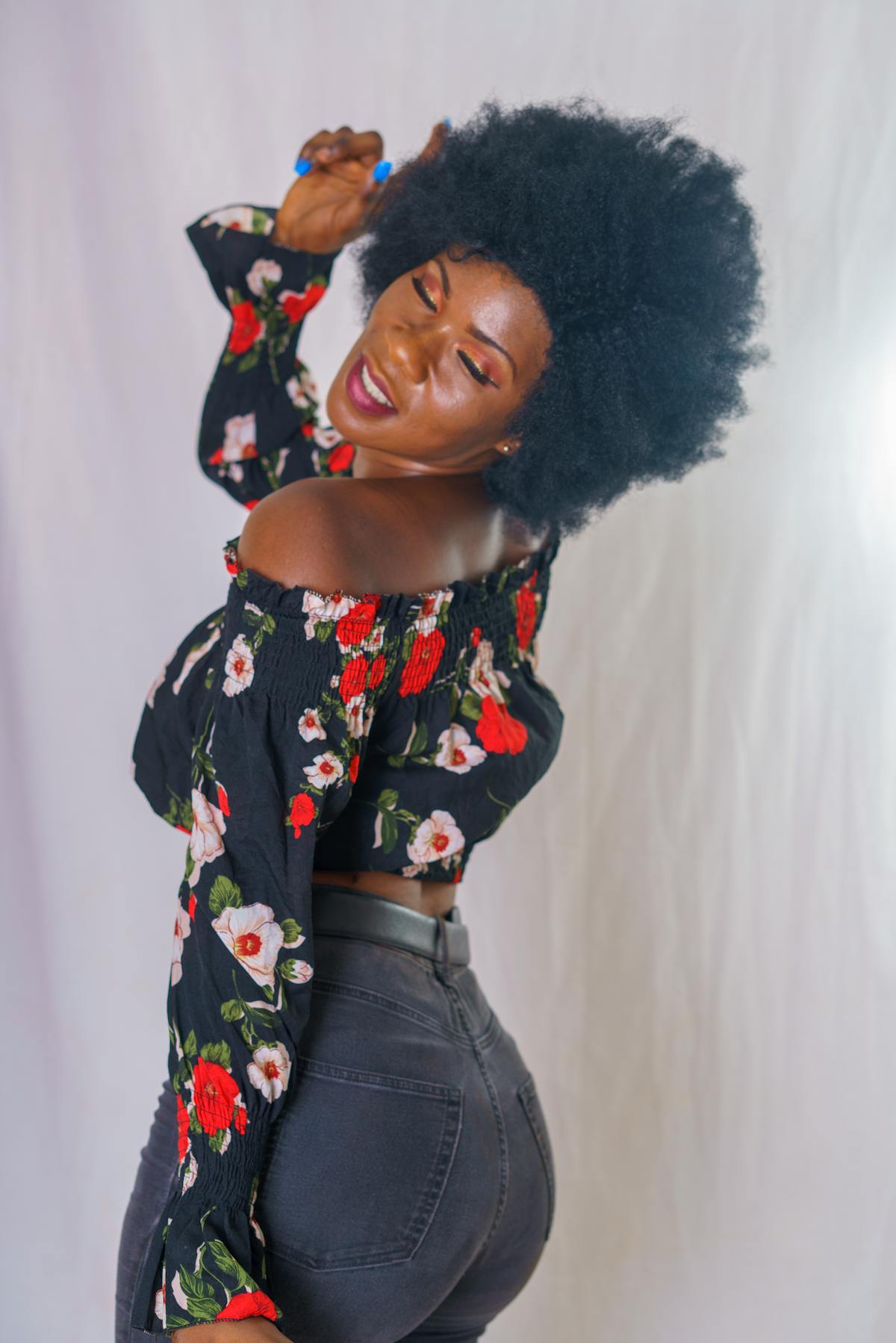 Creamy blended cottage cheese cheesecake bowl topped with berries and granola