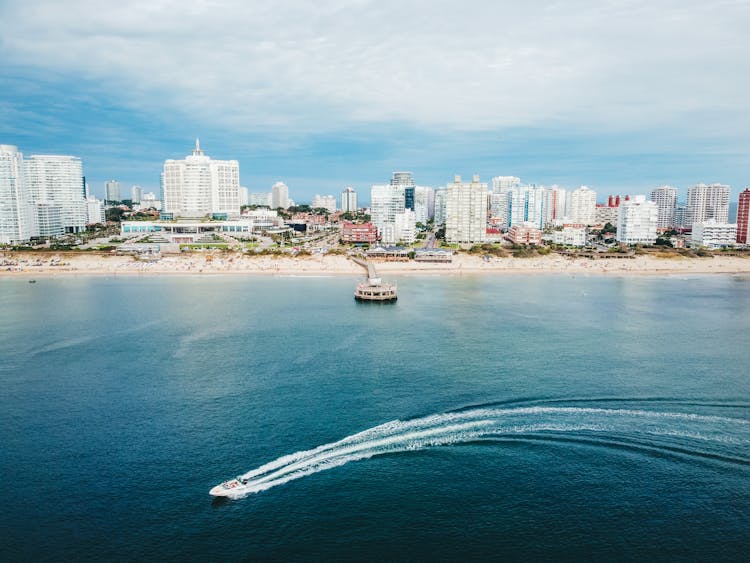 Speedboat At Sea