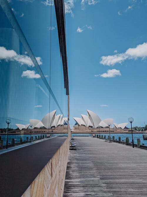 Gratis stockfoto met Australië, OperaHuis, reflectie