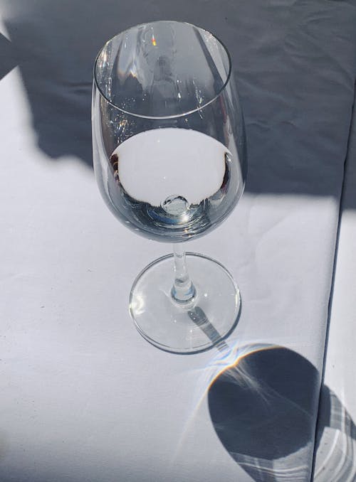 Clear Wine Glass