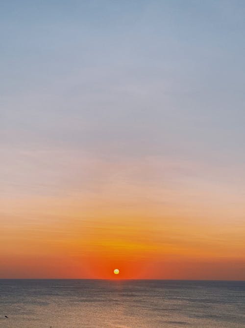 Kostnadsfri bild av gryning, hav, horisont