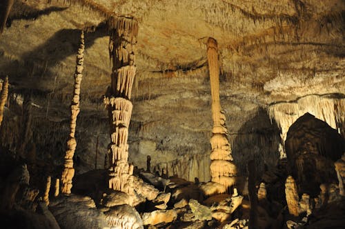 Geological Formation in a Cave 