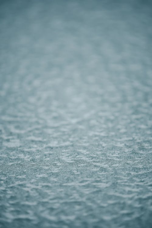 Close-Up Photograph of an Icy Surface