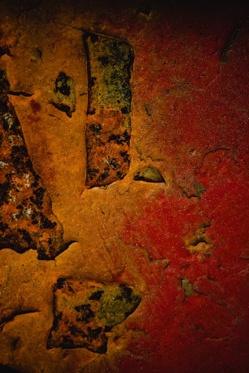 Stone on a Rock in a Cave 