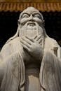 Concrete Statue of Confucius