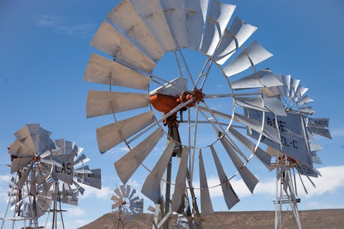 Close up of Windmills