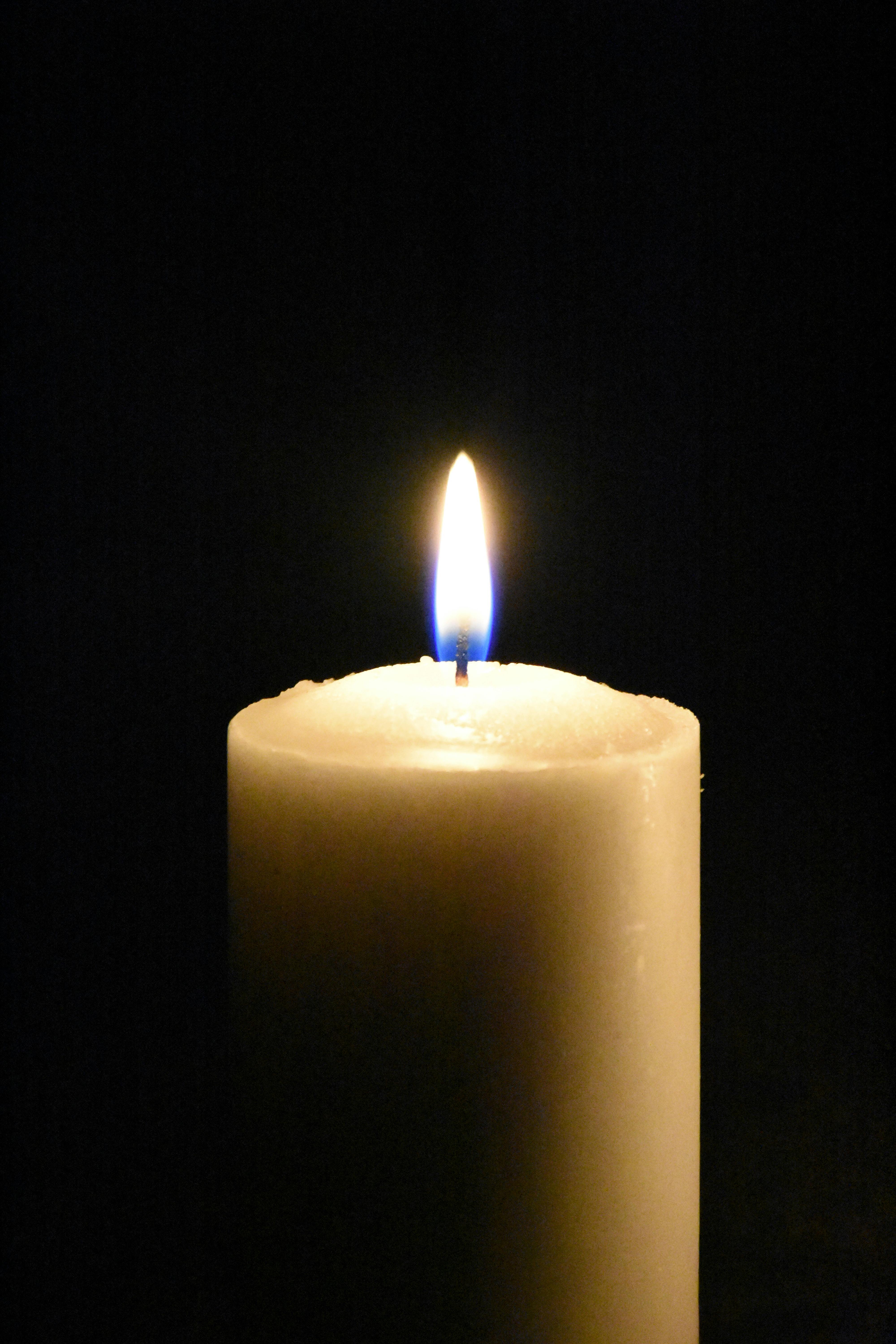 Free stock photo of black background, burning candle, burning candles