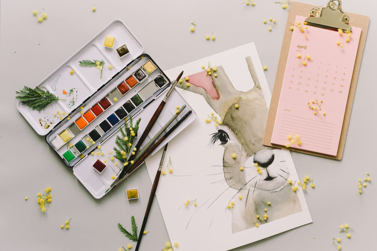 Frühlingsfarben-Wohntrend 2026: 5 DIY-Projekte + Inspiration — Material-Übersicht