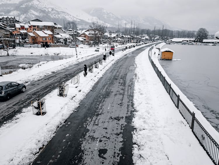 Snow Covered Road