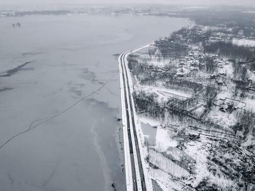 Fotos de stock gratuitas de agua, carretera, congelado