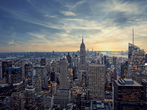 Free Photograph of City Buildings in New York Stock Photo