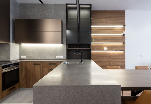 one wall kitchen