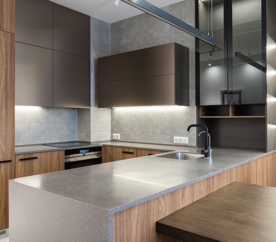 Small kitchen remodel for townhome-style property in Coto de Caza