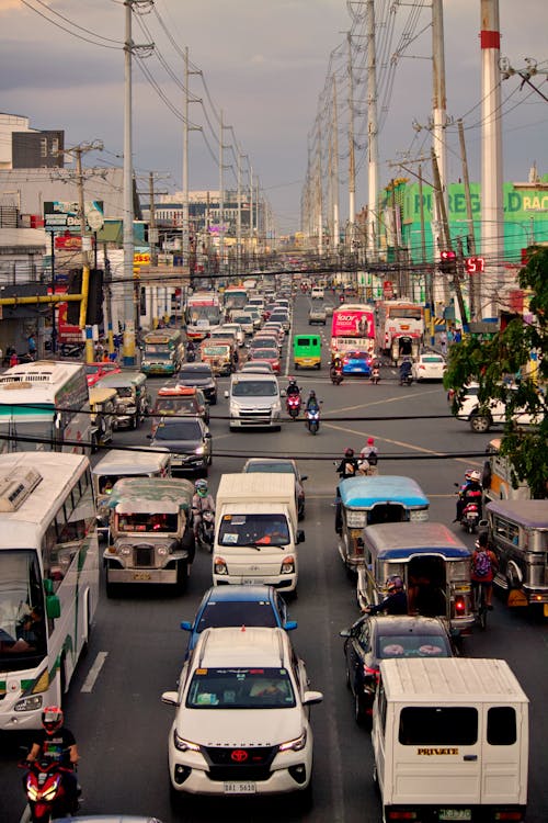 Vehicles on Road