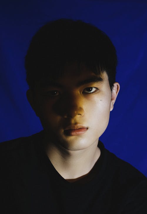 アジア人の少年, ティーンエイジャー, 垂直ショットの無料の写真素材